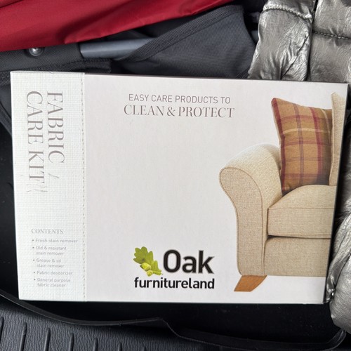 Oak furnitureland fabric care - fabric,